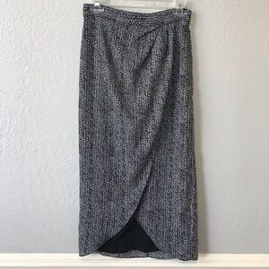 Valette Tulip Wrap Pencil Skirt